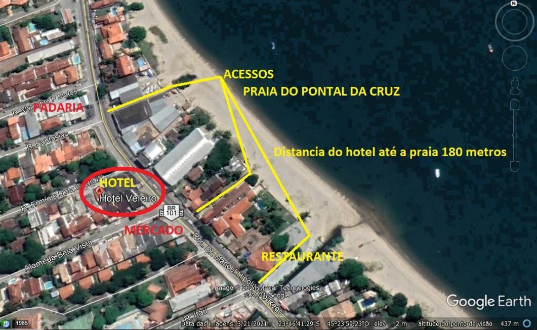 Hotel Veleiro Sao Sebastiao  Exteriör bild